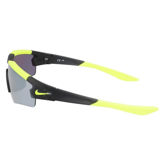 New KIDS Nike EV24005 060 Anthracite & Volt CLOAK Sunglass w/Chrome Mirror Lens - Picture 3 of 4